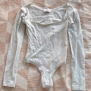 Gil Rodriguez - 	El Tigre Long Sleeve Bodysuit - Ash Grey - S